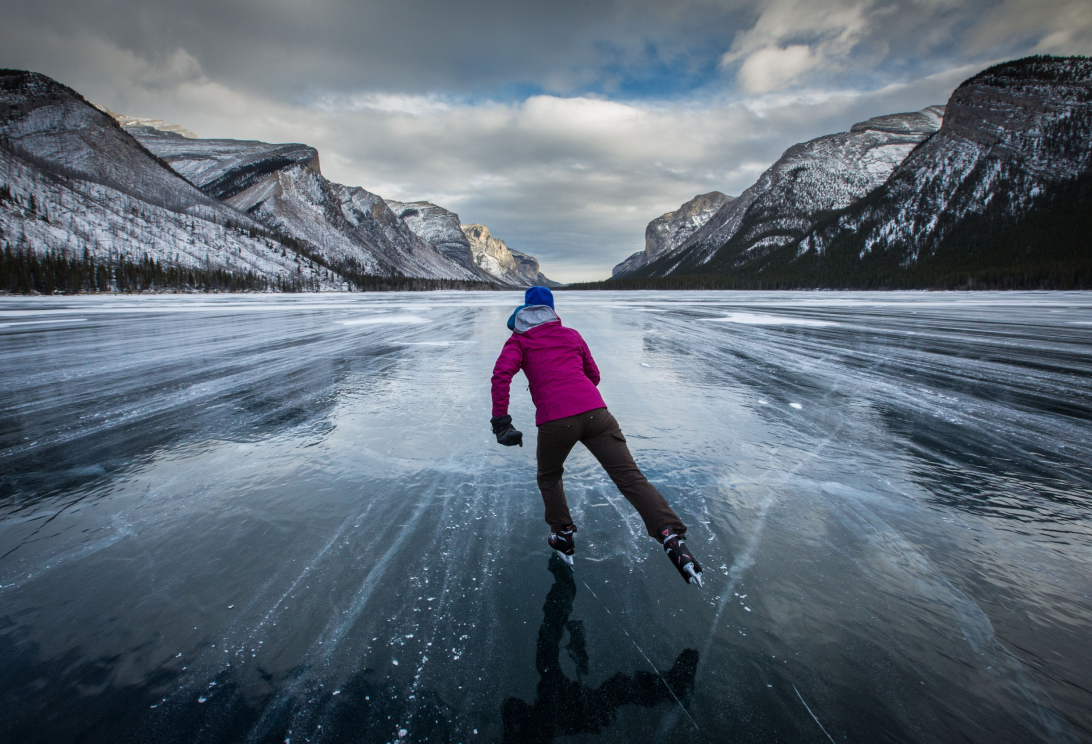 ice skating
